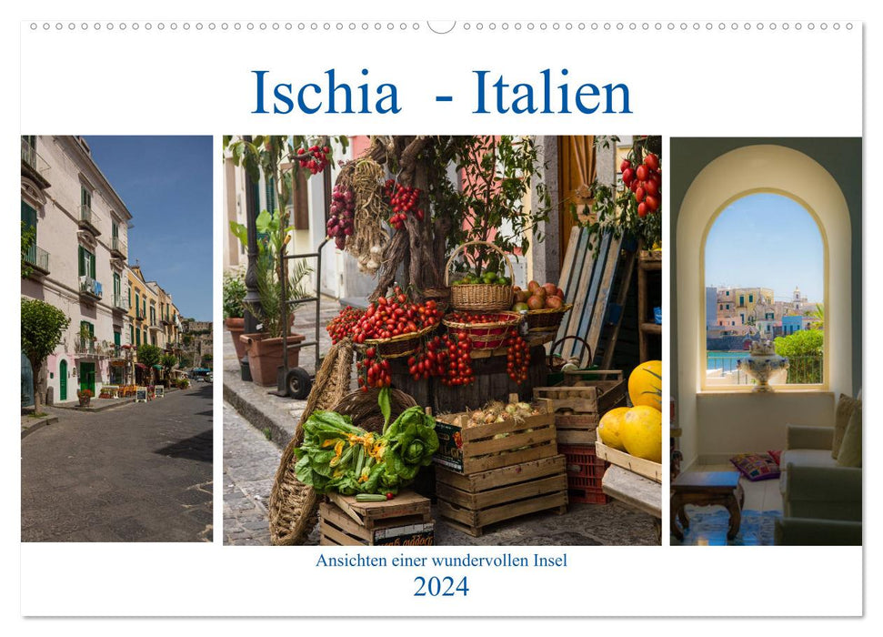 Ischia - Italien (CALVENDO Wandkalender 2024)