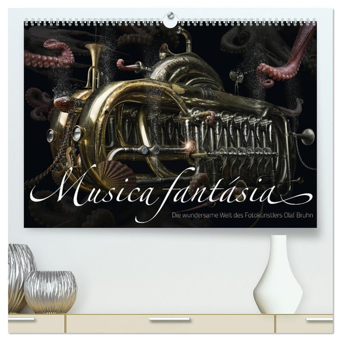 Musica fantásia - Le monde merveilleux de l'artiste photo Olaf Bruhn (Calendrier mural CALVENDO Premium 2024) 