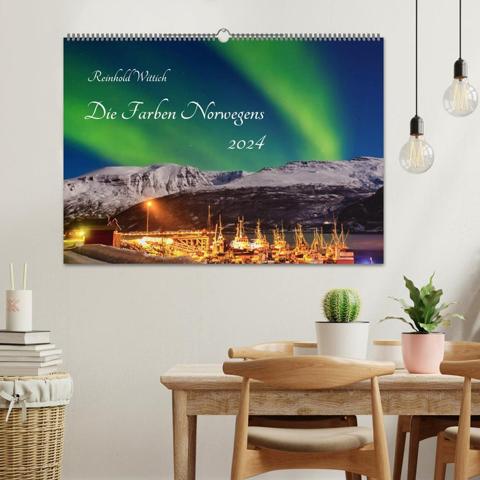 The colors of Norway (CALVENDO wall calendar 2024) 