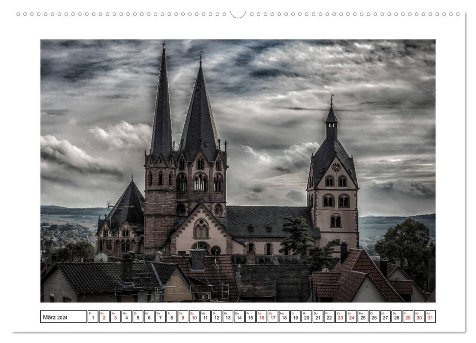 Marienkirche Gelnhausen (CALVENDO Wandkalender 2024)