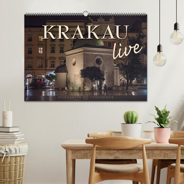 Krakow live (CALVENDO wall calendar 2024) 