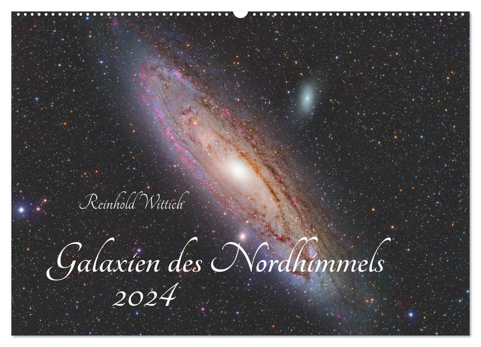 Galaxies of the northern sky (CALVENDO wall calendar 2024) 