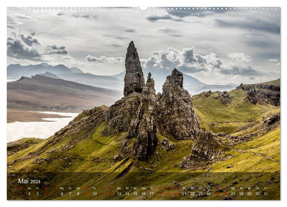 Écosse – Écossais en déplacement (Calvendo Premium Wall Calendar 2024) 