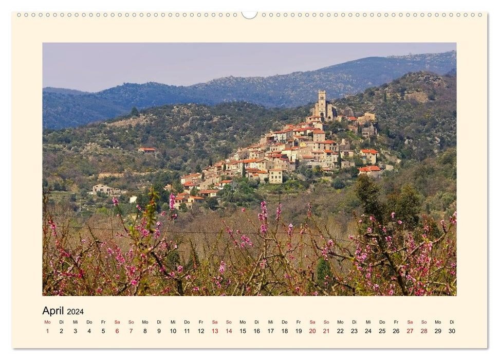 Occitanie - Sur la route au pied des Pyrénées (Calendrier mural CALVENDO 2024) 