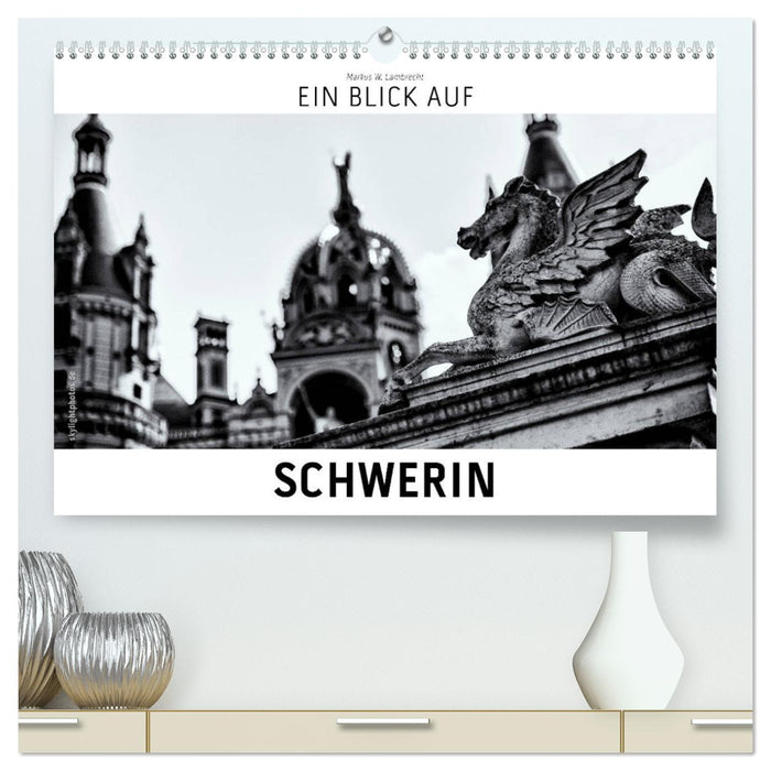 Un regard sur Schwerin (Calendrier mural CALVENDO Premium 2024) 