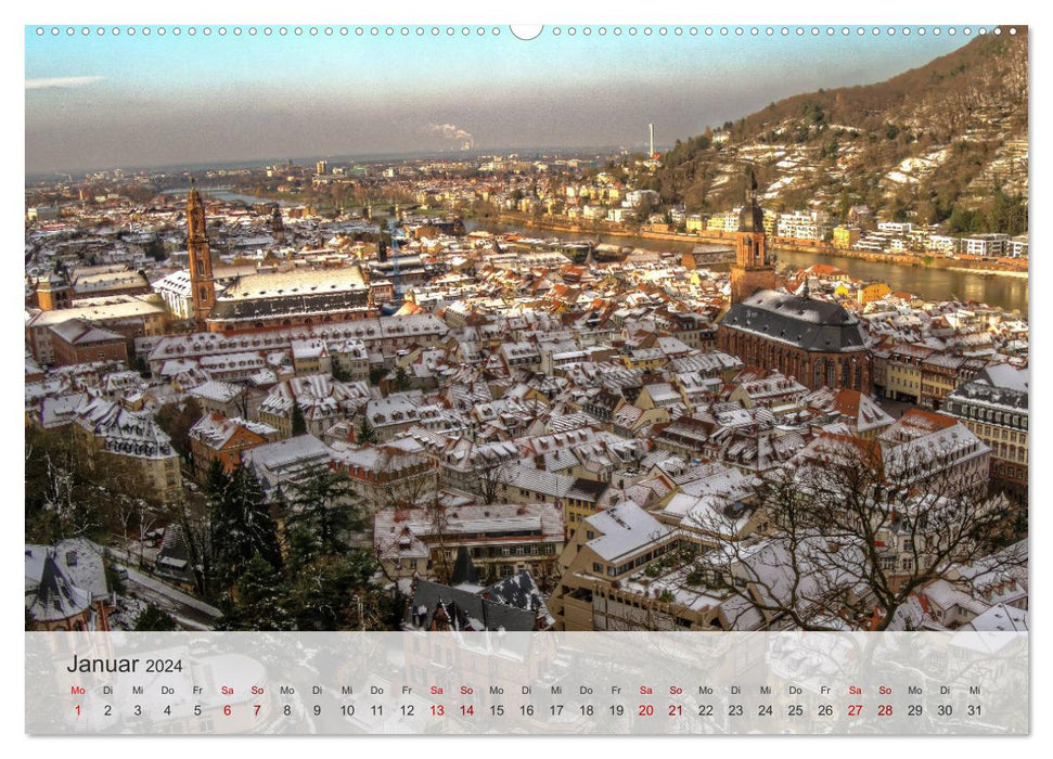 Kurpfälzer Impressionen (CALVENDO Wandkalender 2024)