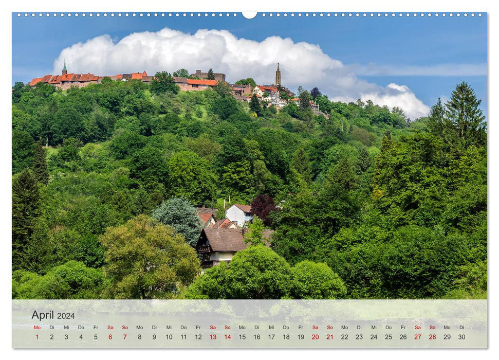 Kurpfälzer Impressionen (CALVENDO Wandkalender 2024)