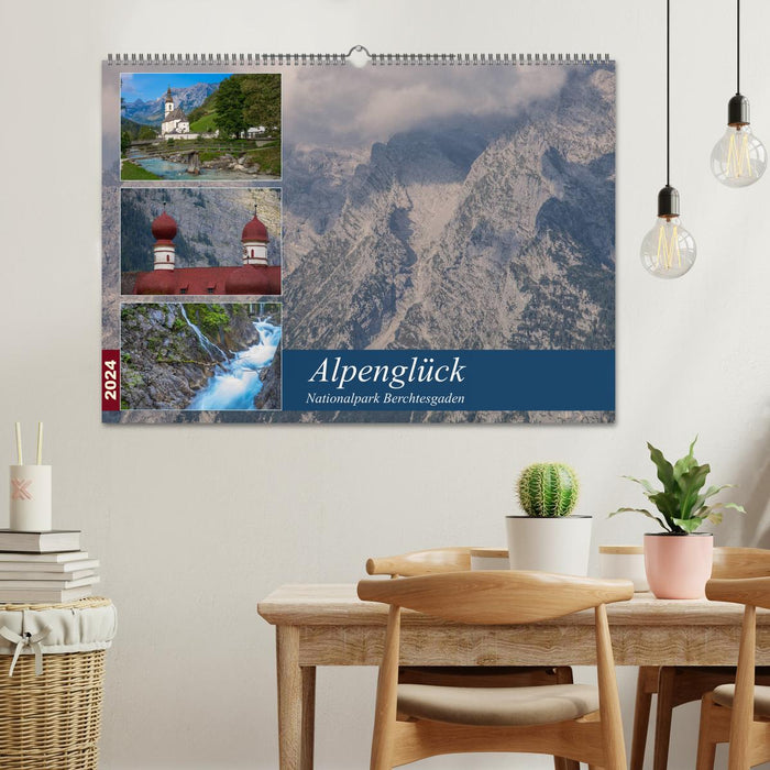 Alpenglück - Berchtesgaden National Park (CALVENDO wall calendar 2024) 