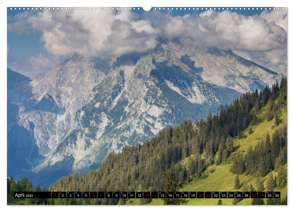 Alpenglück - Berchtesgaden National Park (CALVENDO wall calendar 2024) 