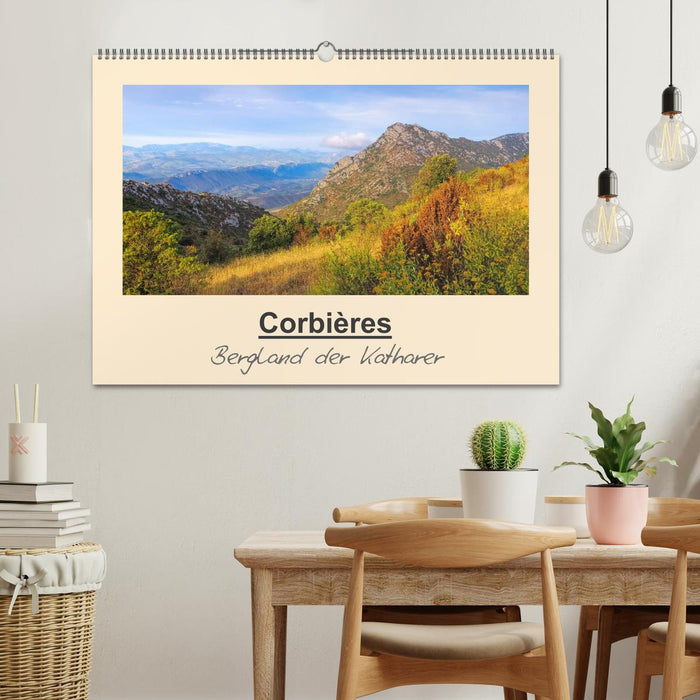 Corbieres - Bergland der Katharer (CALVENDO Wandkalender 2024)
