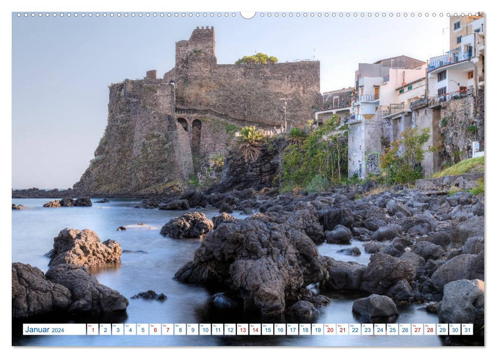 Sizilien - Italien mal anders (CALVENDO Premium Wandkalender 2024)