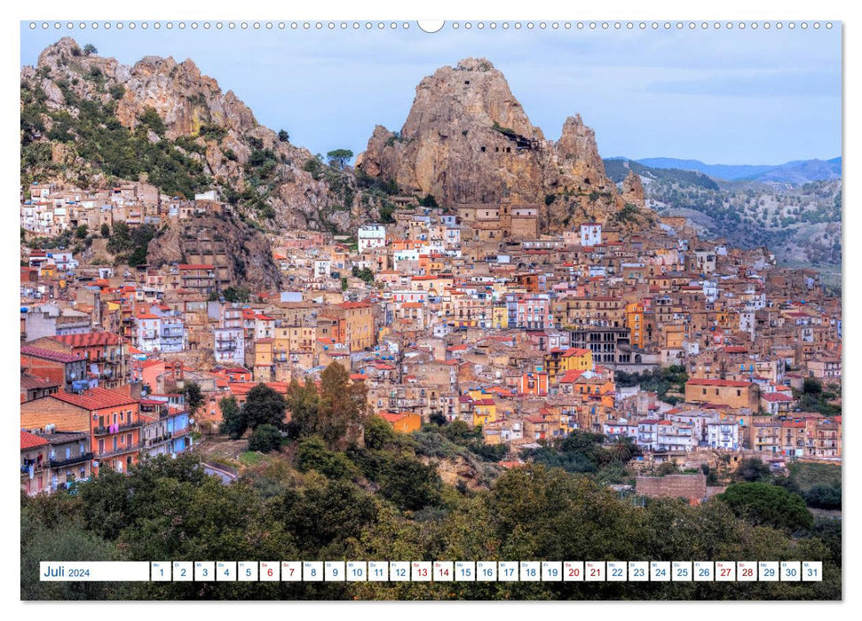 Sicile - L'Italie avec une différence (Calvendo Premium Wall Calendar 2024) 