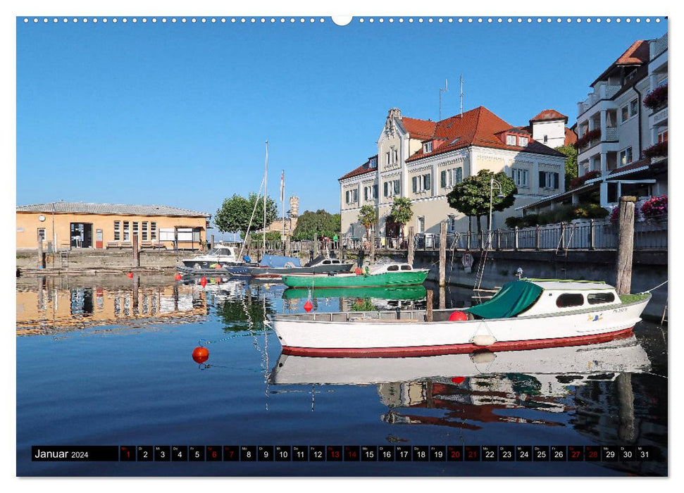 Le lac de Constance à voir (Calendrier mural CALVENDO Premium 2024) 