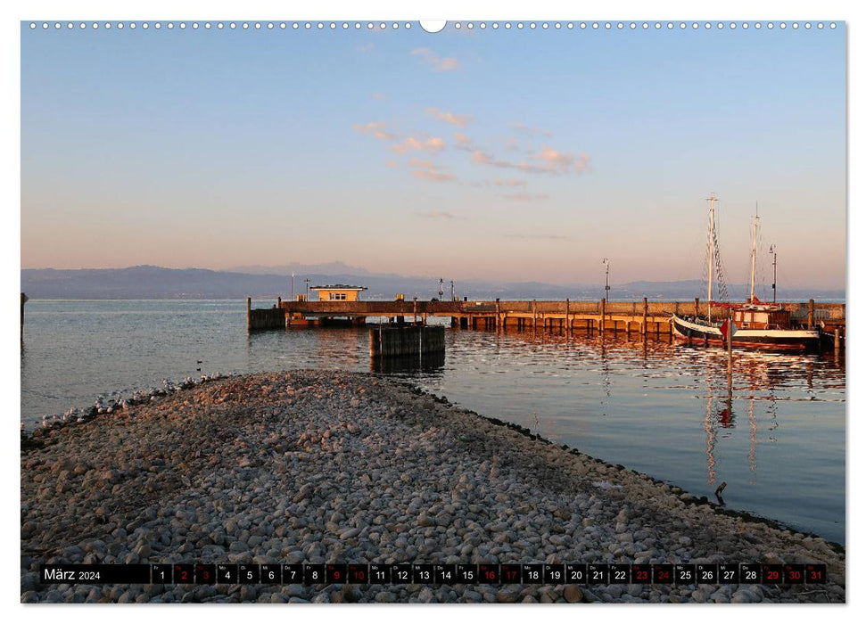 Lake Constance worth seeing (CALVENDO Premium Wall Calendar 2024) 
