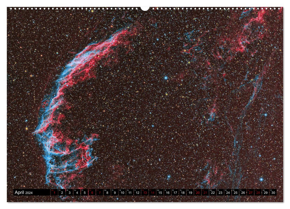 Galaktische Nebel (CALVENDO Wandkalender 2024)
