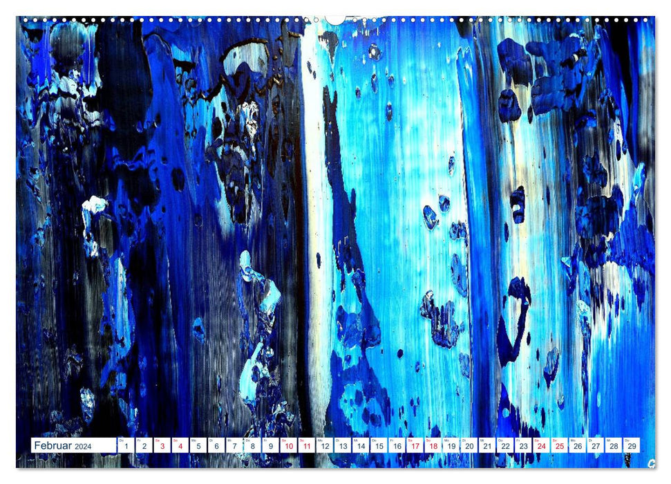 Das Licht des Abstrakten - Zeitgenössische Kunst von Gaya (CALVENDO Premium Wandkalender 2024)