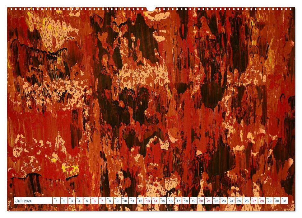 Das Licht des Abstrakten - Zeitgenössische Kunst von Gaya (CALVENDO Premium Wandkalender 2024)