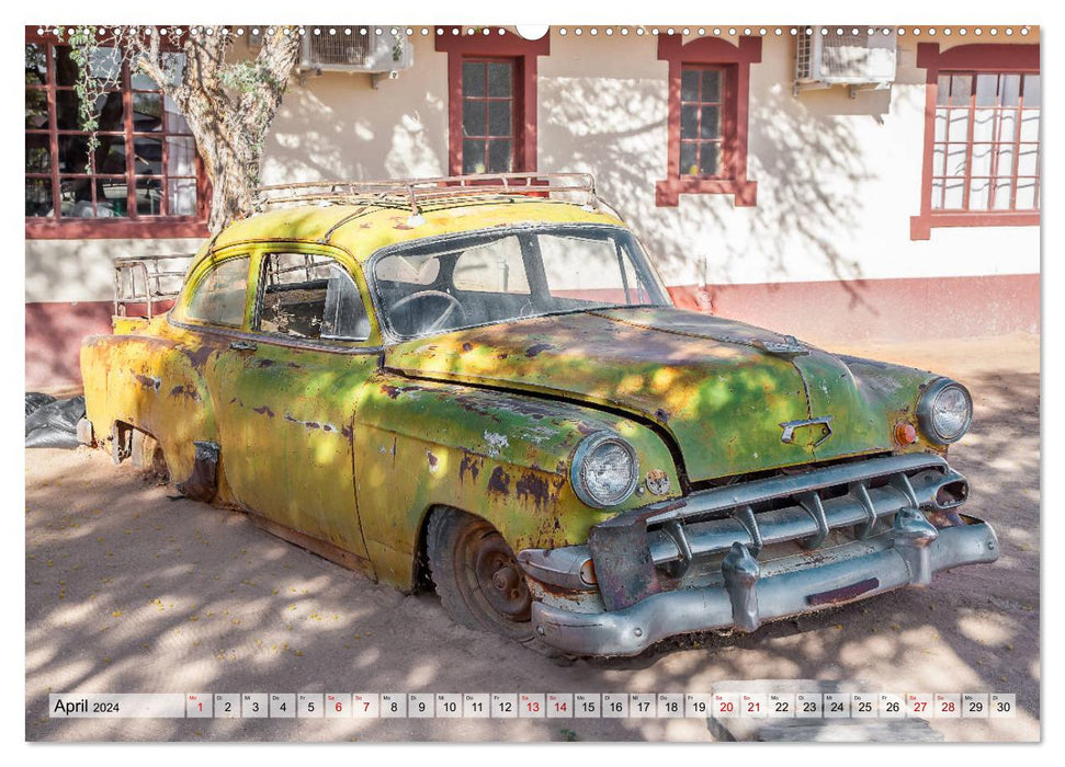 RIP Rust in Peace - Marodes in the Namibia Desert (CALVENDO Premium Wall Calendar 2024) 