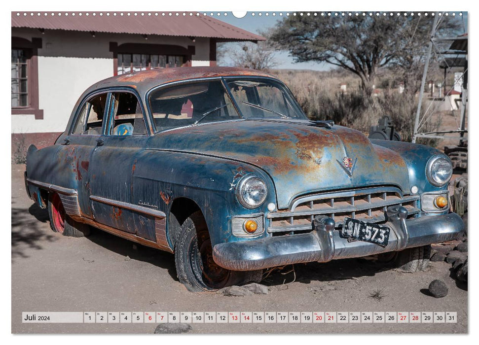 RIP Rust in Peace - Marodes in the Namibia Desert (CALVENDO Premium Wall Calendar 2024) 