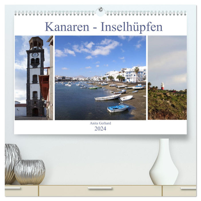 Kanaren - Inselhüpfen (CALVENDO Premium Wandkalender 2024)