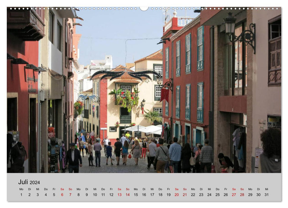 Îles Canaries - Saut d'île en île (Calvendo Premium Wall Calendar 2024) 
