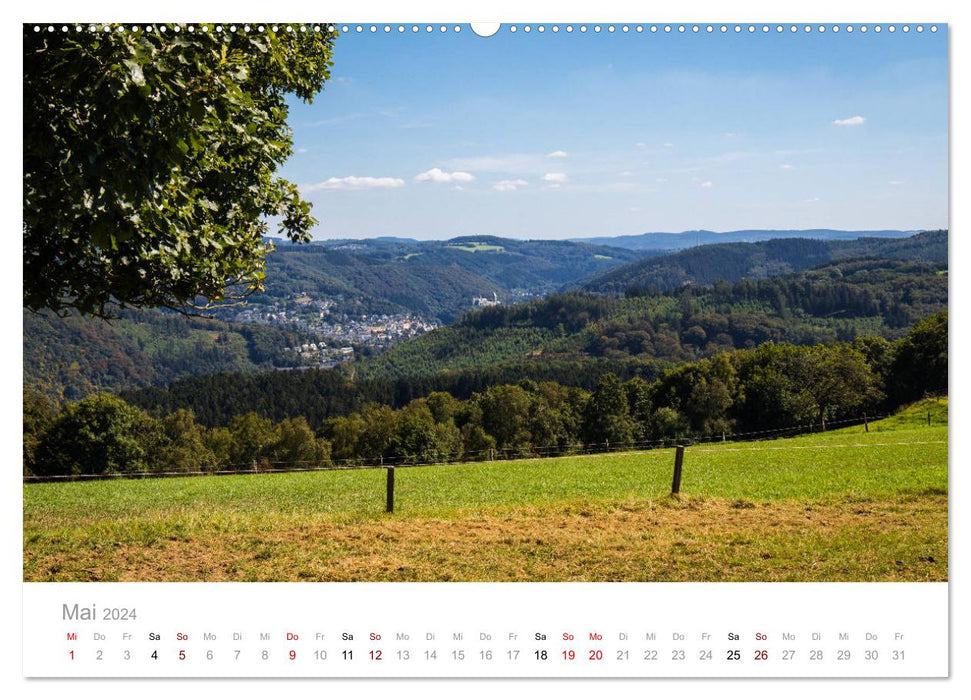 Montagnes du Sauerland (Calvendo Premium Calendrier mural 2024) 