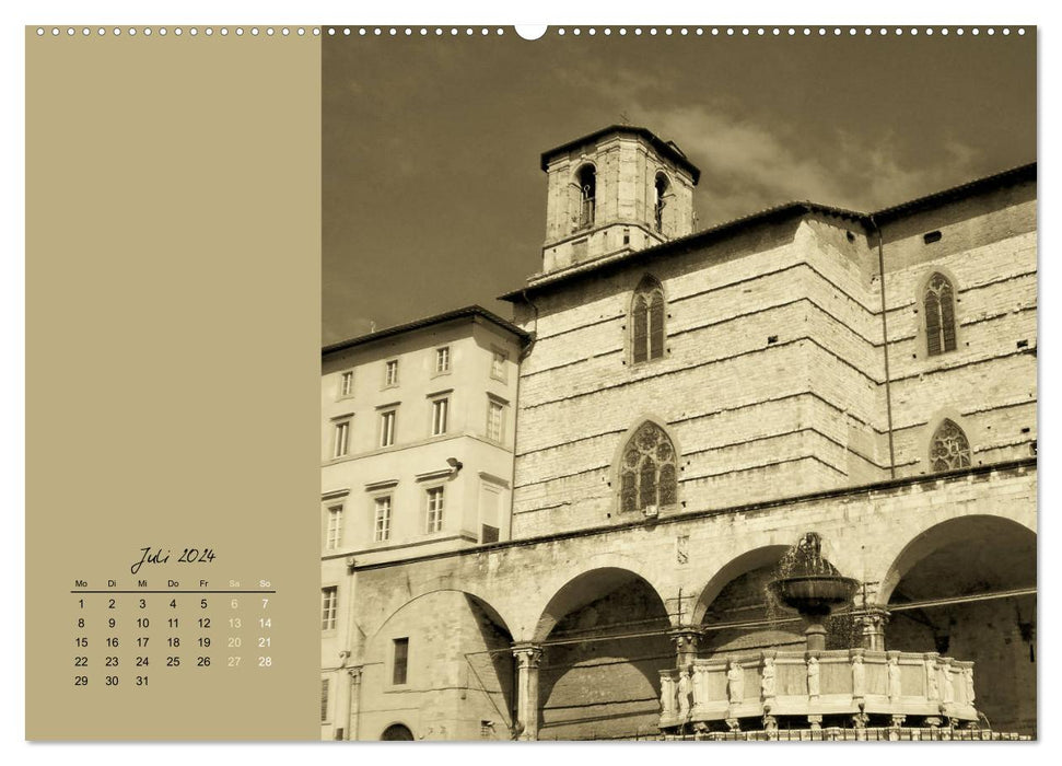 Perugia. Romantik und Sehnsucht. (CALVENDO Premium Wandkalender 2024)