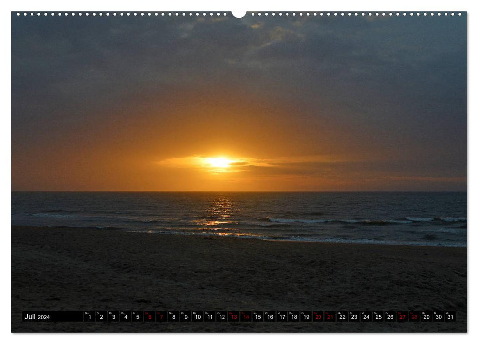 Entlang der Nordseeküste (CALVENDO Premium Wandkalender 2024)