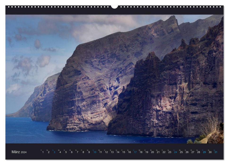 Tenerife sauvage (Calendrier mural CALVENDO Premium 2024) 