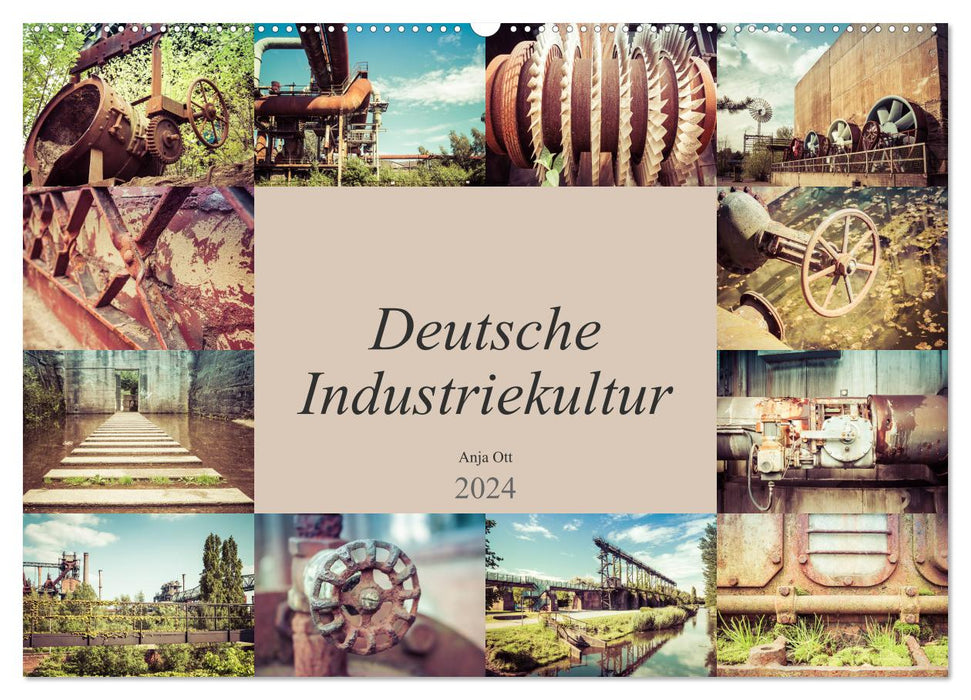 Deutsche Industriekultur (CALVENDO Wandkalender 2024)