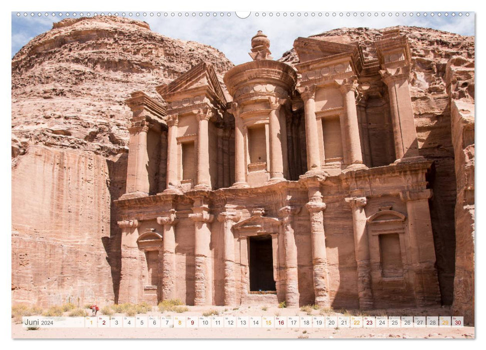 Jordanien - Wadis - Wüste - Weltwunder (CALVENDO Wandkalender 2024)