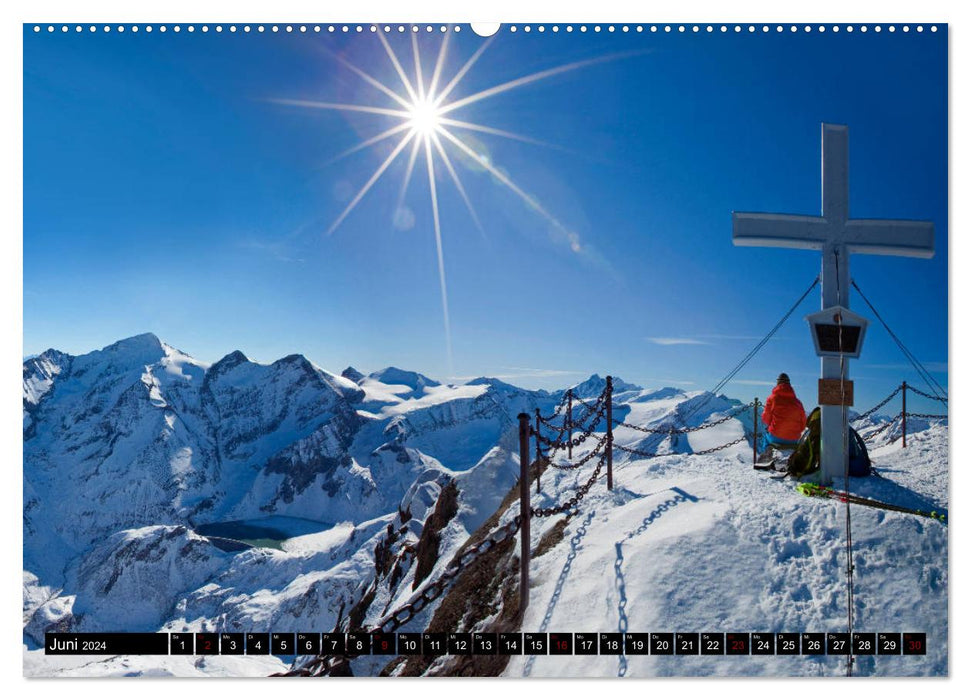 Das Kitzsteinhorn (CALVENDO Premium Wandkalender 2024)
