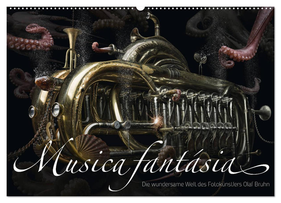Musica fantásia - Le monde merveilleux du photographe Olaf Bruhn (Calendrier mural CALVENDO 2024) 