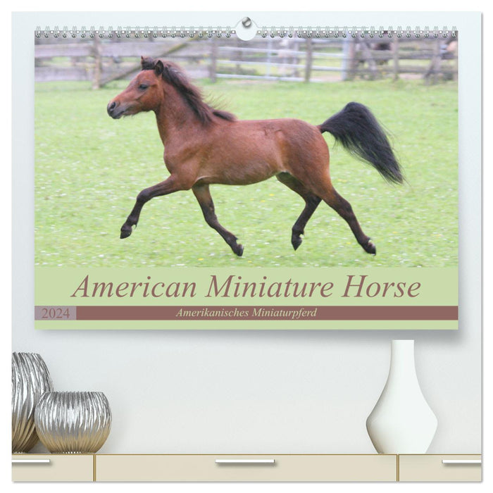 American Miniature Horse (CALVENDO Premium Wandkalender 2024)