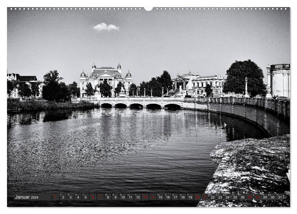 A look at Schwerin (CALVENDO wall calendar 2024) 