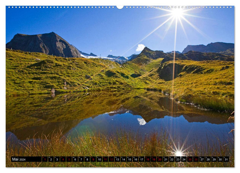 Greetings from Kaprun (CALVENDO Premium Wall Calendar 2024) 