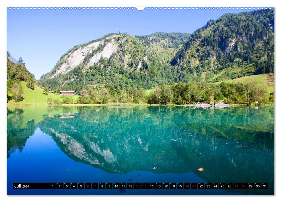 Greetings from Kaprun (CALVENDO Premium Wall Calendar 2024) 