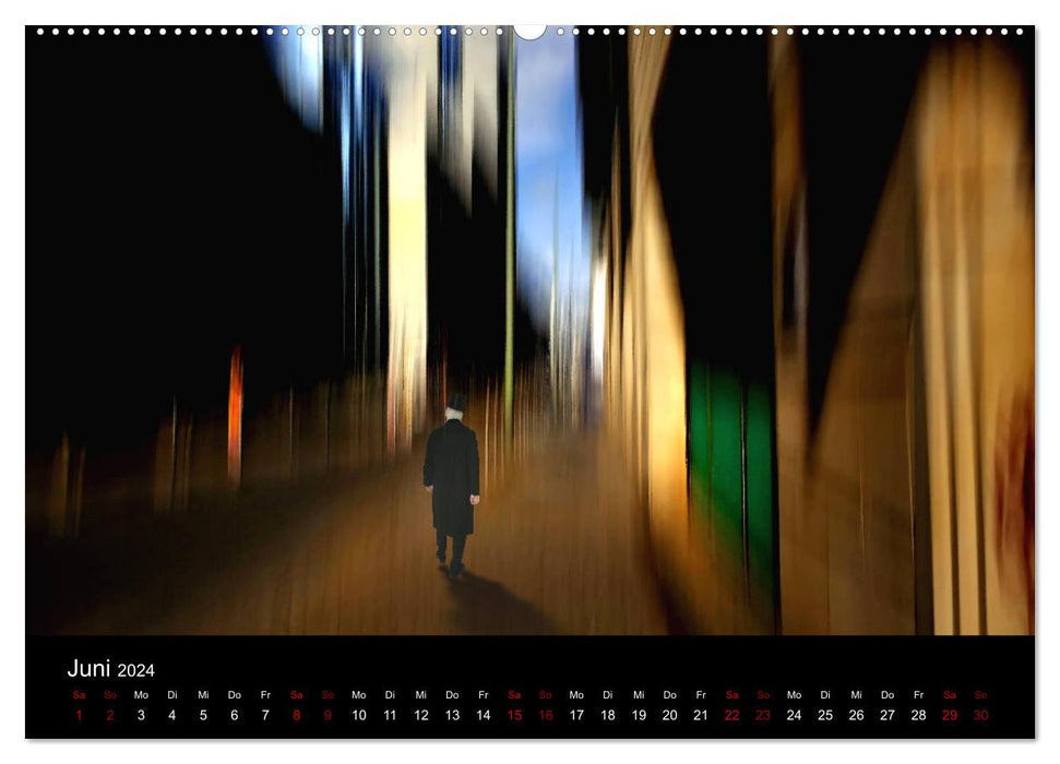 Frankfurt artistic (CALVENDO wall calendar 2024)