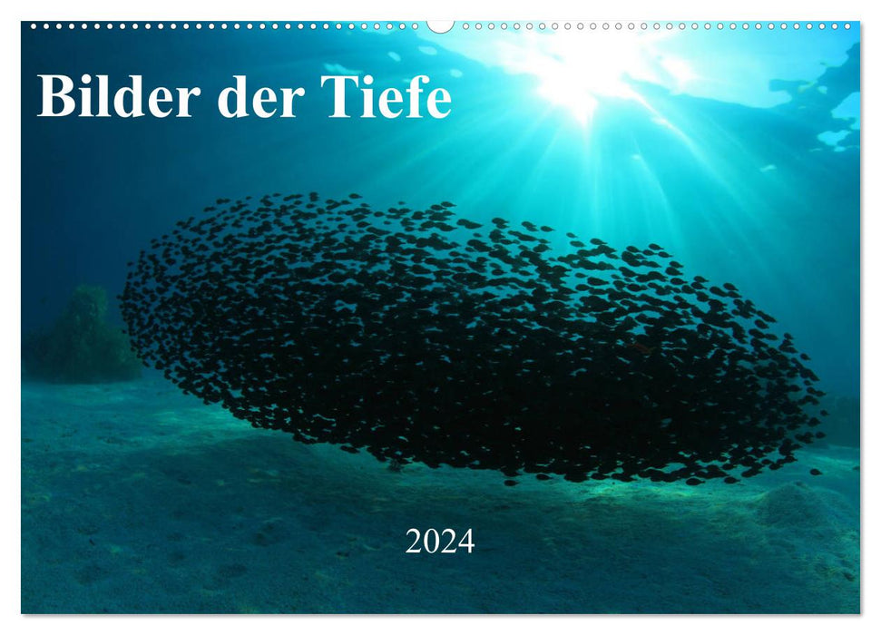 Bilder der Tiefe 2024 (CALVENDO Wandkalender 2024)