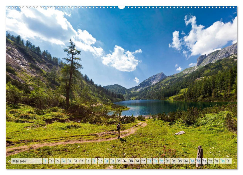 Austria Mountain and Lake (CALVENDO Premium Wall Calendar 2024) 