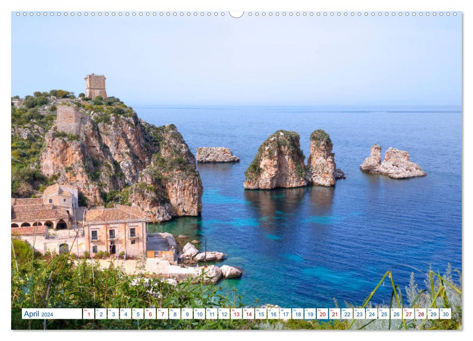Sicily - Italy with a difference (CALVENDO wall calendar 2024) 