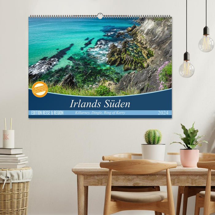 Ireland's fancinating south (CALVENDO wall calendar 2024) 