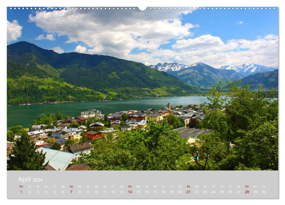 Greetings from Zell am See (CALVENDO Premium Wall Calendar 2024) 