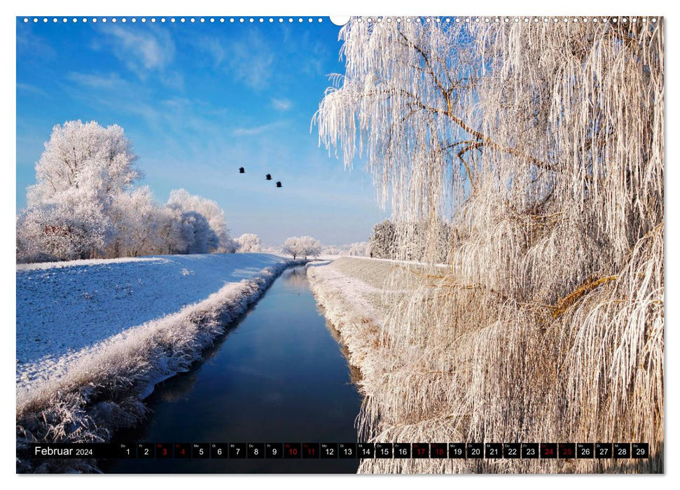 Schwalmstadt - center of Little Red Riding Hood Land (CALVENDO wall calendar 2024) 