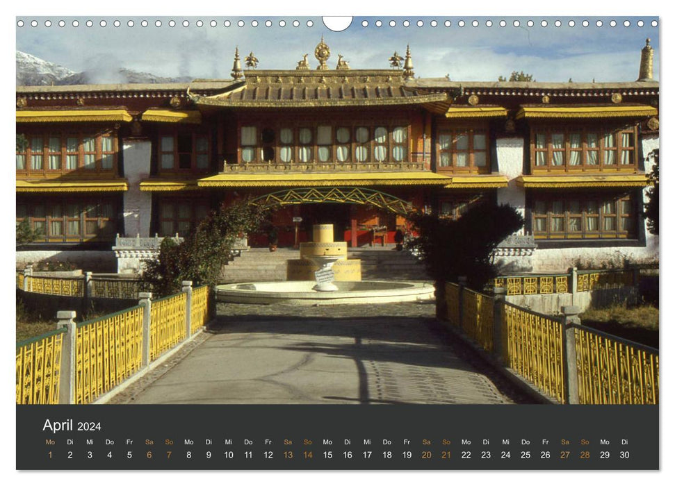 Tibet - Eine Reise in die Vergangenheit (CALVENDO Wandkalender 2024)