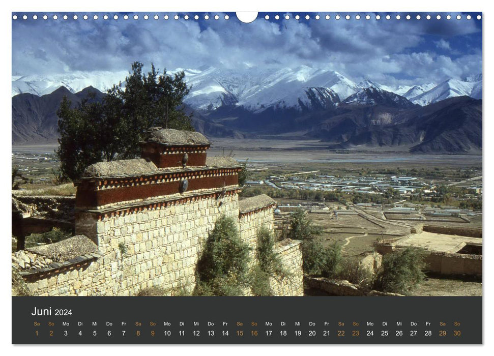 Tibet - A journey into the past (CALVENDO wall calendar 2024) 