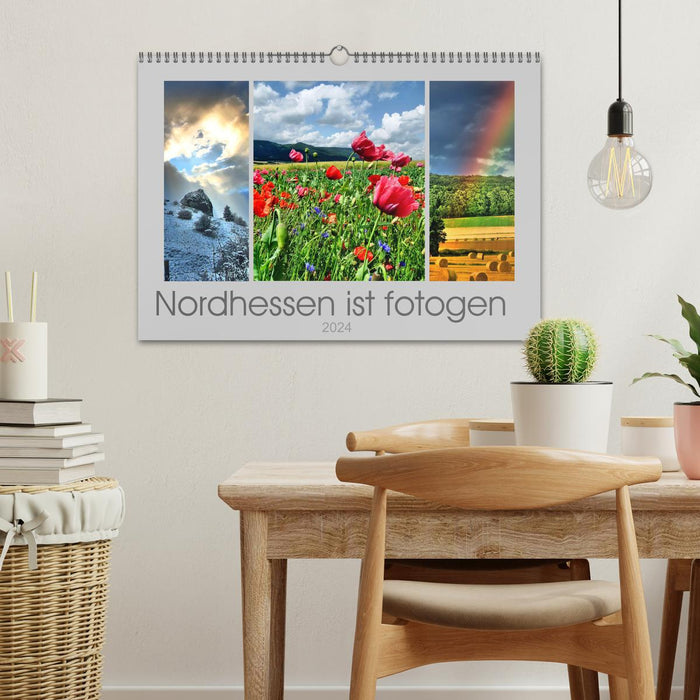 North Hesse is photogenic (CALVENDO wall calendar 2024) 