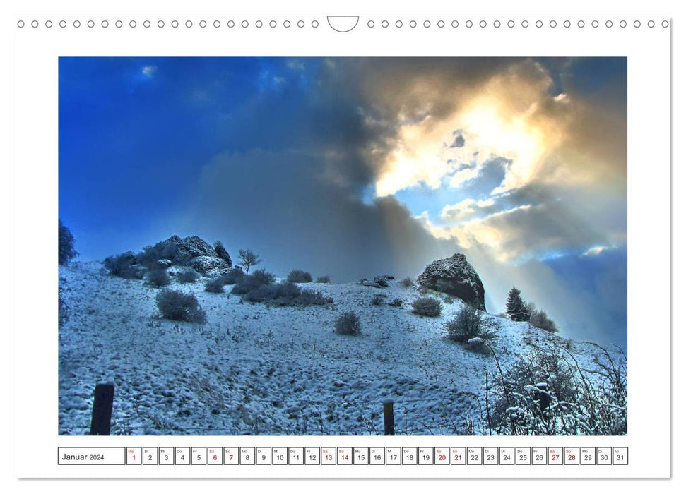 North Hesse is photogenic (CALVENDO wall calendar 2024) 