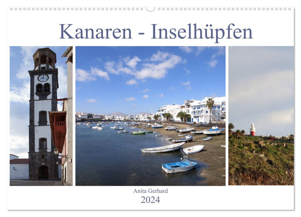Kanaren - Inselhüpfen (CALVENDO Wandkalender 2024)