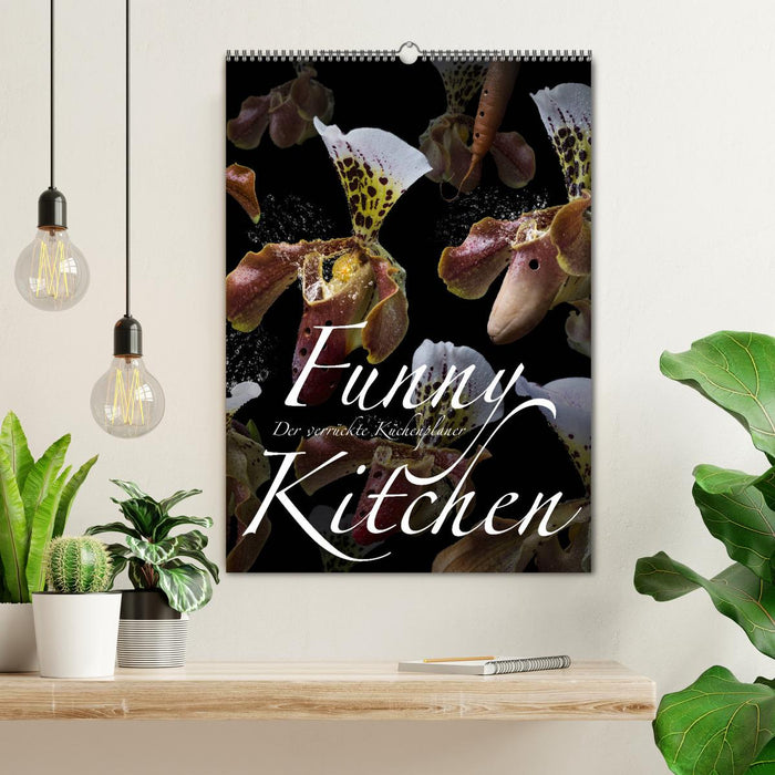 Funny Kitchen - Der verrückte Küchenplaner (CALVENDO Wandkalender 2024)